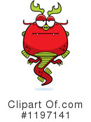 Chinese Dragon Clipart #1197141 by Cory Thoman