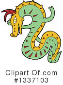 Chinese Dragon Clipart #1337103 by lineartestpilot