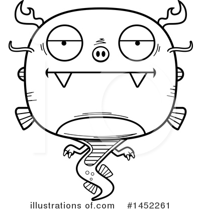 Royalty-Free (RF) Chinese Dragon Clipart Illustration by Cory Thoman - Stock Sample #1452261