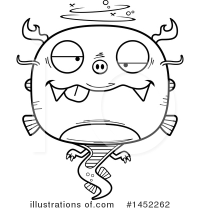 Royalty-Free (RF) Chinese Dragon Clipart Illustration by Cory Thoman - Stock Sample #1452262
