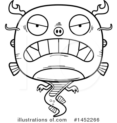 Royalty-Free (RF) Chinese Dragon Clipart Illustration by Cory Thoman - Stock Sample #1452266