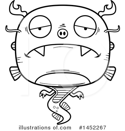 Royalty-Free (RF) Chinese Dragon Clipart Illustration by Cory Thoman - Stock Sample #1452267
