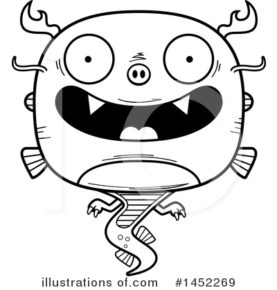 Royalty-Free (RF) Chinese Dragon Clipart Illustration by Cory Thoman - Stock Sample #1452269