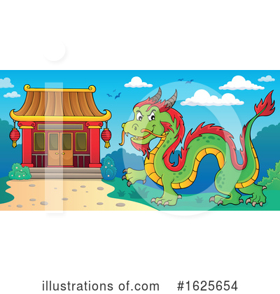 Chinese Dragon Clipart #1625654 by visekart
