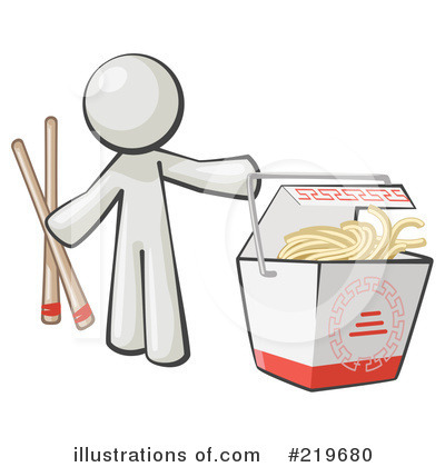 Chinese Food Clipart #219680 by Leo Blanchette