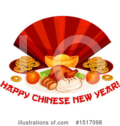Royalty-Free (RF) Chinese New Year Clipart Illustration by Vector Tradition SM - Stock Sample #1517098