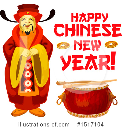 Royalty-Free (RF) Chinese New Year Clipart Illustration by Vector Tradition SM - Stock Sample #1517104