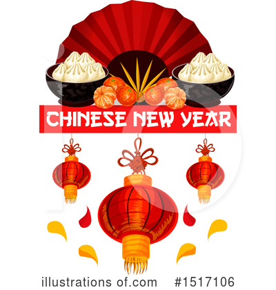 Royalty-Free (RF) Chinese New Year Clipart Illustration by Vector Tradition SM - Stock Sample #1517106
