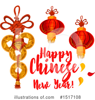 Royalty-Free (RF) Chinese New Year Clipart Illustration by Vector Tradition SM - Stock Sample #1517108