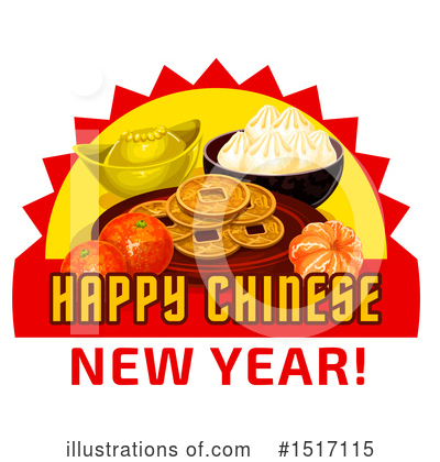 Royalty-Free (RF) Chinese New Year Clipart Illustration by Vector Tradition SM - Stock Sample #1517115