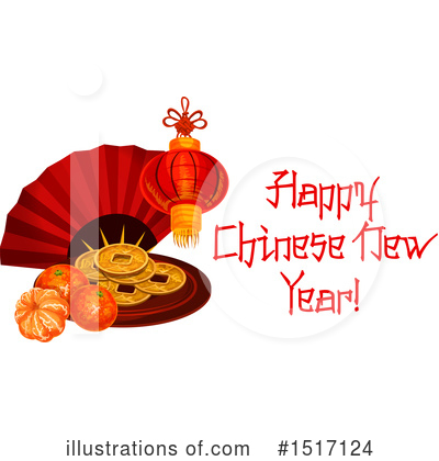 Royalty-Free (RF) Chinese New Year Clipart Illustration by Vector Tradition SM - Stock Sample #1517124