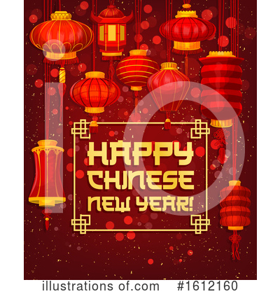 Royalty-Free (RF) Chinese New Year Clipart Illustration by Vector Tradition SM - Stock Sample #1612160
