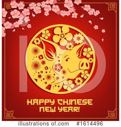 Royalty-Free (RF) Chinese New Year Clipart Illustration by Vector Tradition SM - Stock Sample #1614496