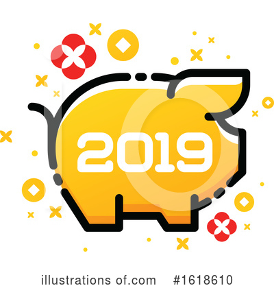 Piggy Bank Clipart #1618610 by elena