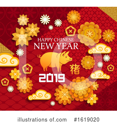 Royalty-Free (RF) Chinese New Year Clipart Illustration by Vector Tradition SM - Stock Sample #1619020