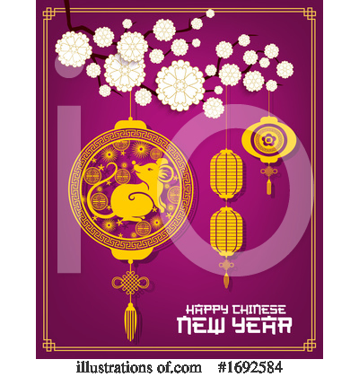 Royalty-Free (RF) Chinese New Year Clipart Illustration by Vector Tradition SM - Stock Sample #1692584