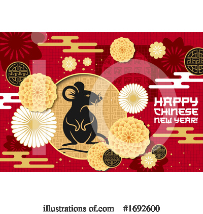 Royalty-Free (RF) Chinese New Year Clipart Illustration by Vector Tradition SM - Stock Sample #1692600