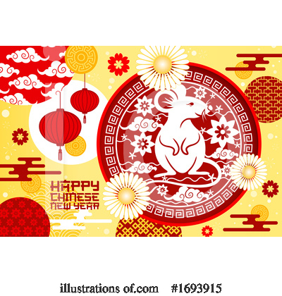 Royalty-Free (RF) Chinese New Year Clipart Illustration by Vector Tradition SM - Stock Sample #1693915