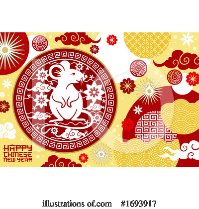 Royalty-Free (RF) Chinese New Year Clipart Illustration by Vector Tradition SM - Stock Sample #1693917