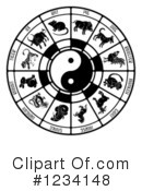 Chinese Zodiac Clipart #1234148 by AtStockIllustration