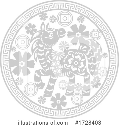 Royalty-Free (RF) Chinese Zodiac Clipart Illustration by Vector Tradition SM - Stock Sample #1728403
