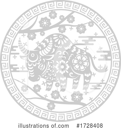 Royalty-Free (RF) Chinese Zodiac Clipart Illustration by Vector Tradition SM - Stock Sample #1728408