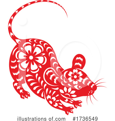Royalty-Free (RF) Chinese Zodiac Clipart Illustration by Vector Tradition SM - Stock Sample #1736549