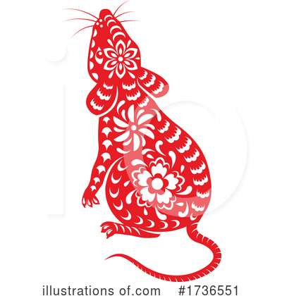 Royalty-Free (RF) Chinese Zodiac Clipart Illustration by Vector Tradition SM - Stock Sample #1736551