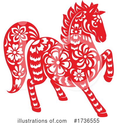 Royalty-Free (RF) Chinese Zodiac Clipart Illustration by Vector Tradition SM - Stock Sample #1736555
