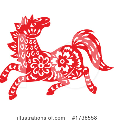 Royalty-Free (RF) Chinese Zodiac Clipart Illustration by Vector Tradition SM - Stock Sample #1736558