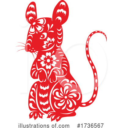 Royalty-Free (RF) Chinese Zodiac Clipart Illustration by Vector Tradition SM - Stock Sample #1736567