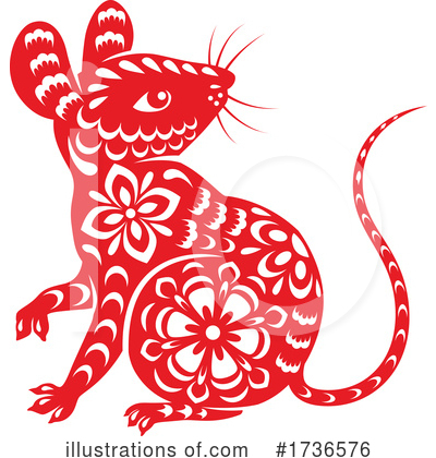 Royalty-Free (RF) Chinese Zodiac Clipart Illustration by Vector Tradition SM - Stock Sample #1736576