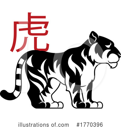 Royalty-Free (RF) Chinese Zodiac Clipart Illustration by AtStockIllustration - Stock Sample #1770396