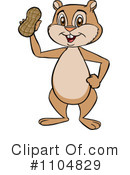 Chipmunk Clipart #1104829 by Cartoon Solutions