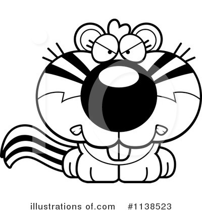 Royalty-Free (RF) Chipmunk Clipart Illustration by Cory Thoman - Stock Sample #1138523
