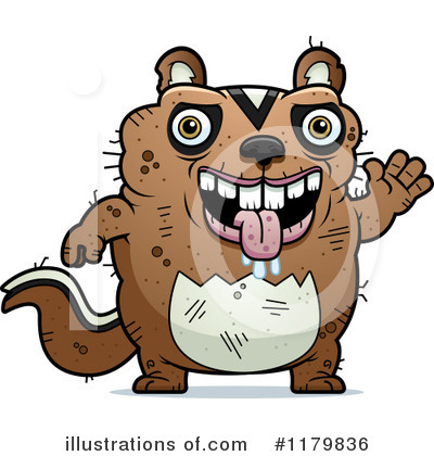 Royalty-Free (RF) Chipmunk Clipart Illustration by Cory Thoman - Stock Sample #1179836