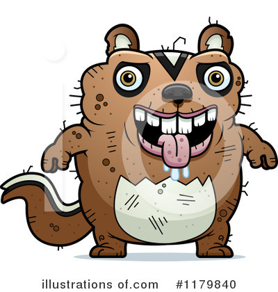 Chipmunk Clipart #1179840 by Cory Thoman