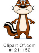 Chipmunk Clipart #1211152 by Cory Thoman