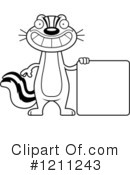 Chipmunk Clipart #1211243 by Cory Thoman