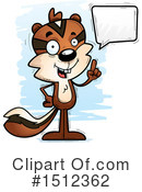 Chipmunk Clipart #1512362 by Cory Thoman