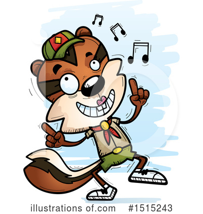 Royalty-Free (RF) Chipmunk Clipart Illustration by Cory Thoman - Stock Sample #1515243