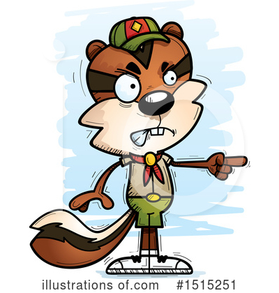 Royalty-Free (RF) Chipmunk Clipart Illustration by Cory Thoman - Stock Sample #1515251