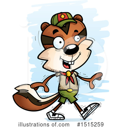 Chipmunk Clipart #1515259 by Cory Thoman