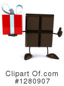 Chocolate Bar Character Clipart #1280907 by Julos