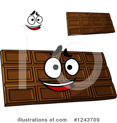 Royalty-Free (RF) Chocolate Clipart Illustration by Vector Tradition SM - Stock Sample #1243709