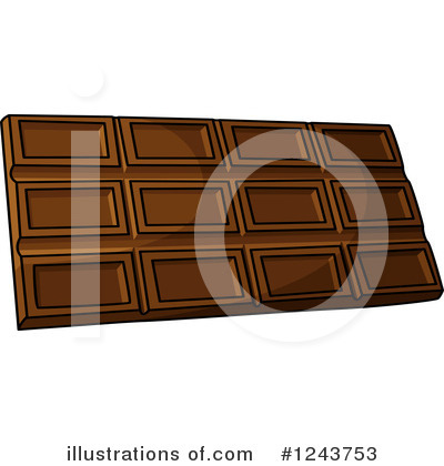 Royalty-Free (RF) Chocolate Clipart Illustration by Vector Tradition SM - Stock Sample #1243753
