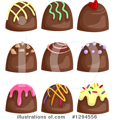 Royalty-Free (RF) Chocolate Clipart Illustration by BNP Design Studio - Stock Sample #1294556