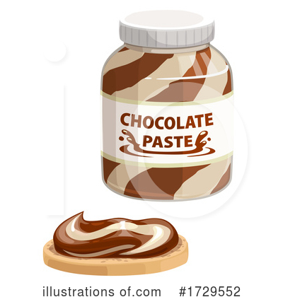 Royalty-Free (RF) Chocolate Clipart Illustration by Vector Tradition SM - Stock Sample #1729552
