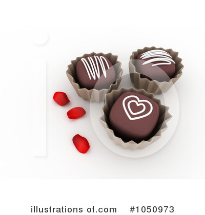 Royalty-Free (RF) Chocolates Clipart Illustration by BNP Design Studio - Stock Sample #1050973