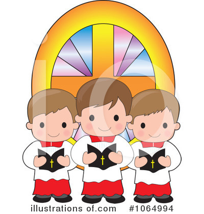 Royalty-Free (RF) Choir Clipart Illustration by Maria Bell - Stock Sample #1064994